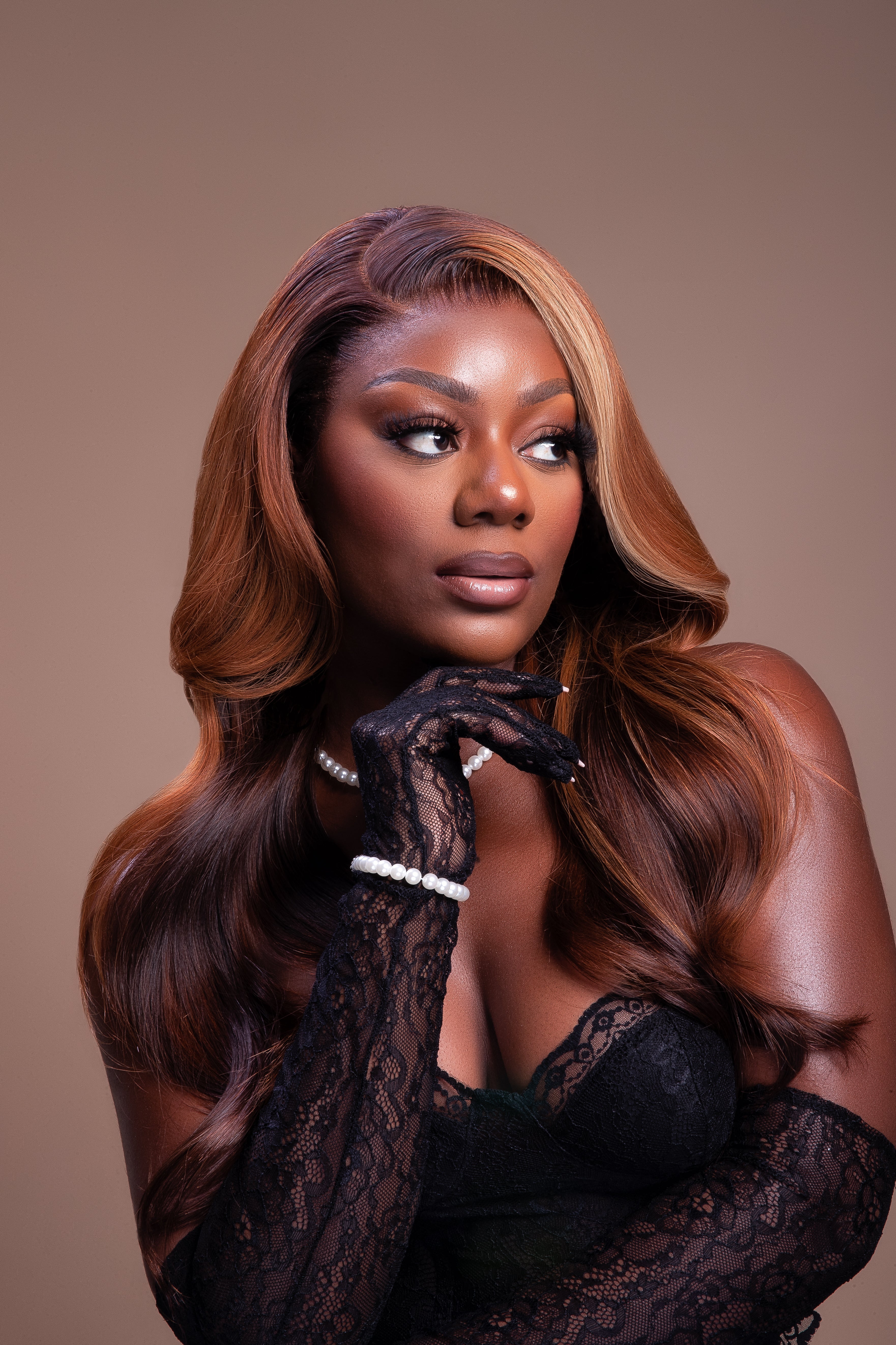 luxury custom coloured wigs