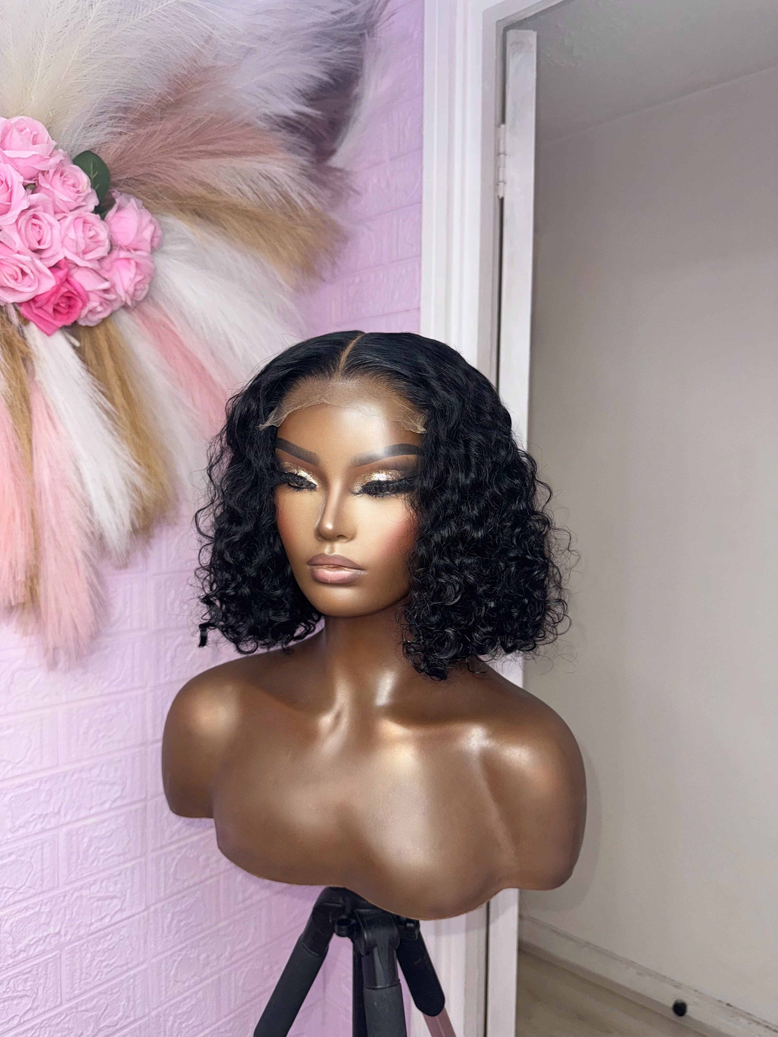 Chloe 5x5 Glueless closure wig.