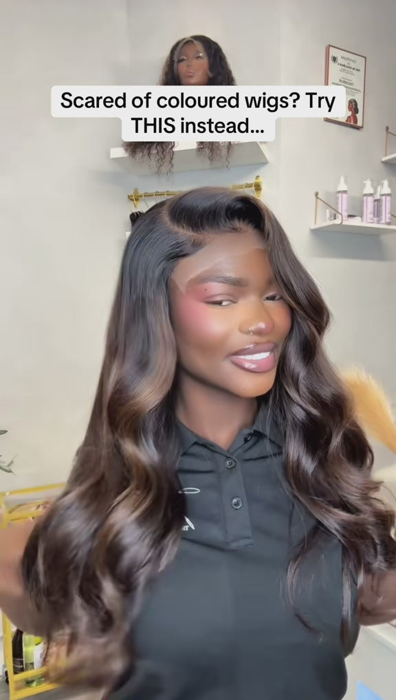 Leyna Glueless 6x6 hd closure wig